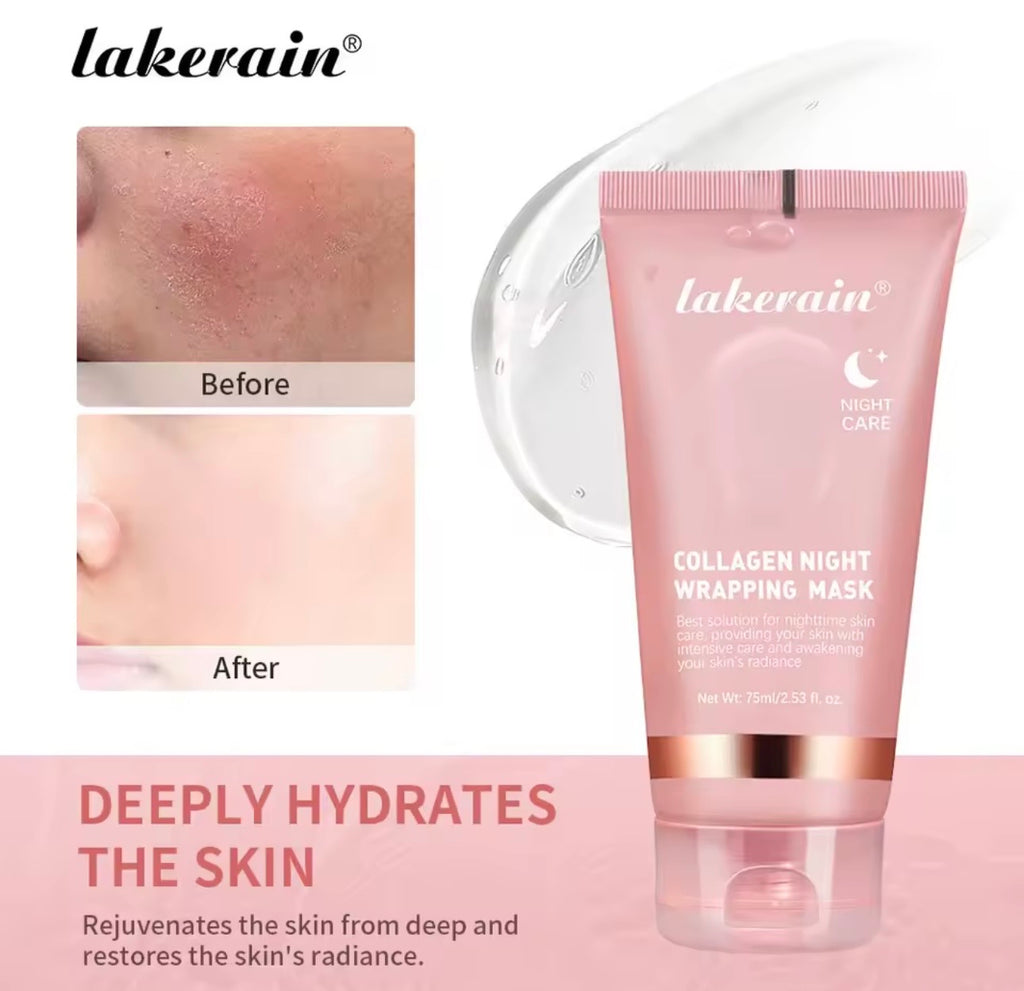 Lakerain Peel-Off Collagen Overnight Mask