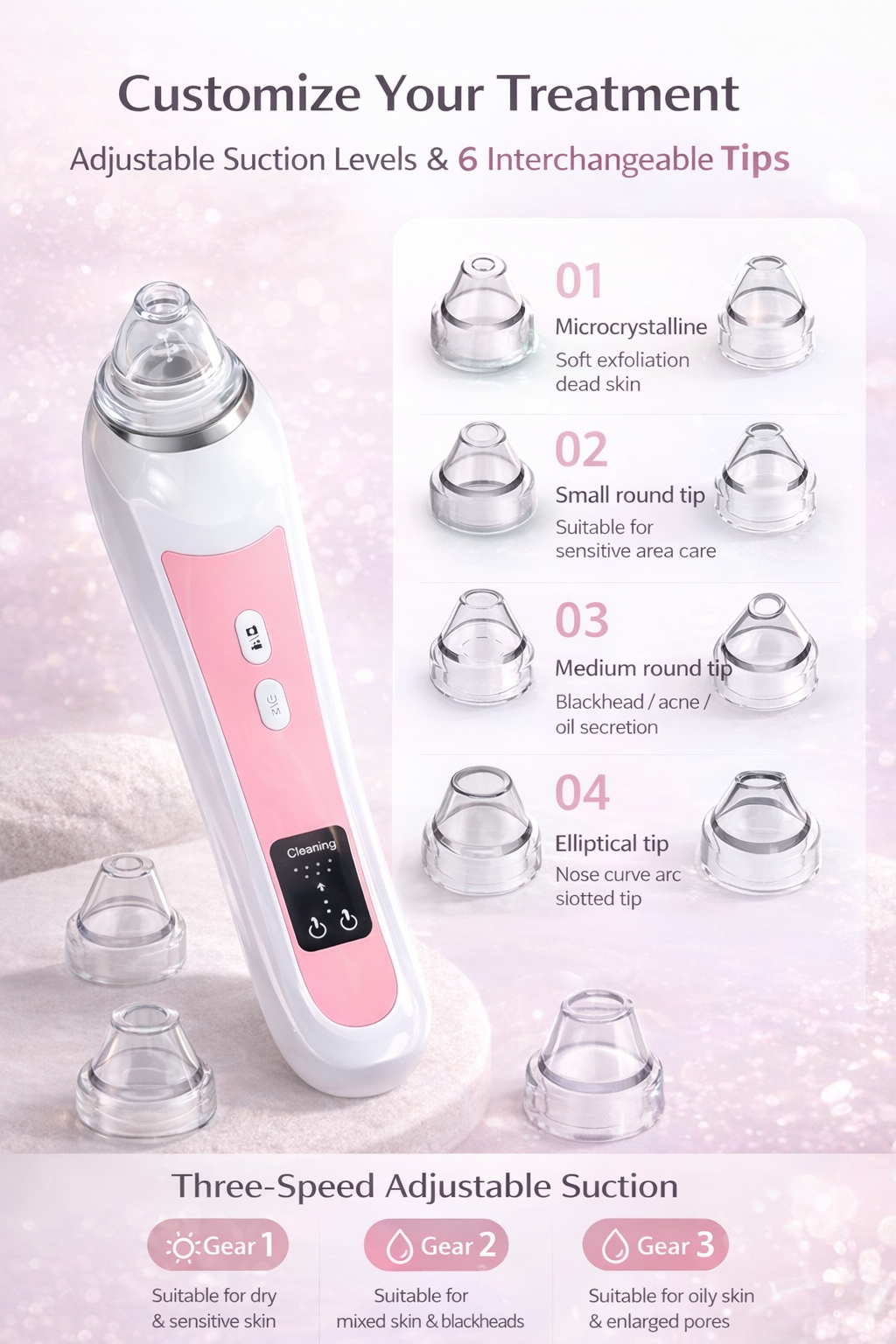 WiFi Visual Blackhead Remover & Pore Vacuum